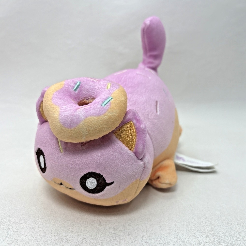 Aphmau Donut Meemeows Mystery Plush Pink Doughnut Cat 6 Inches Rare Retired 2021
